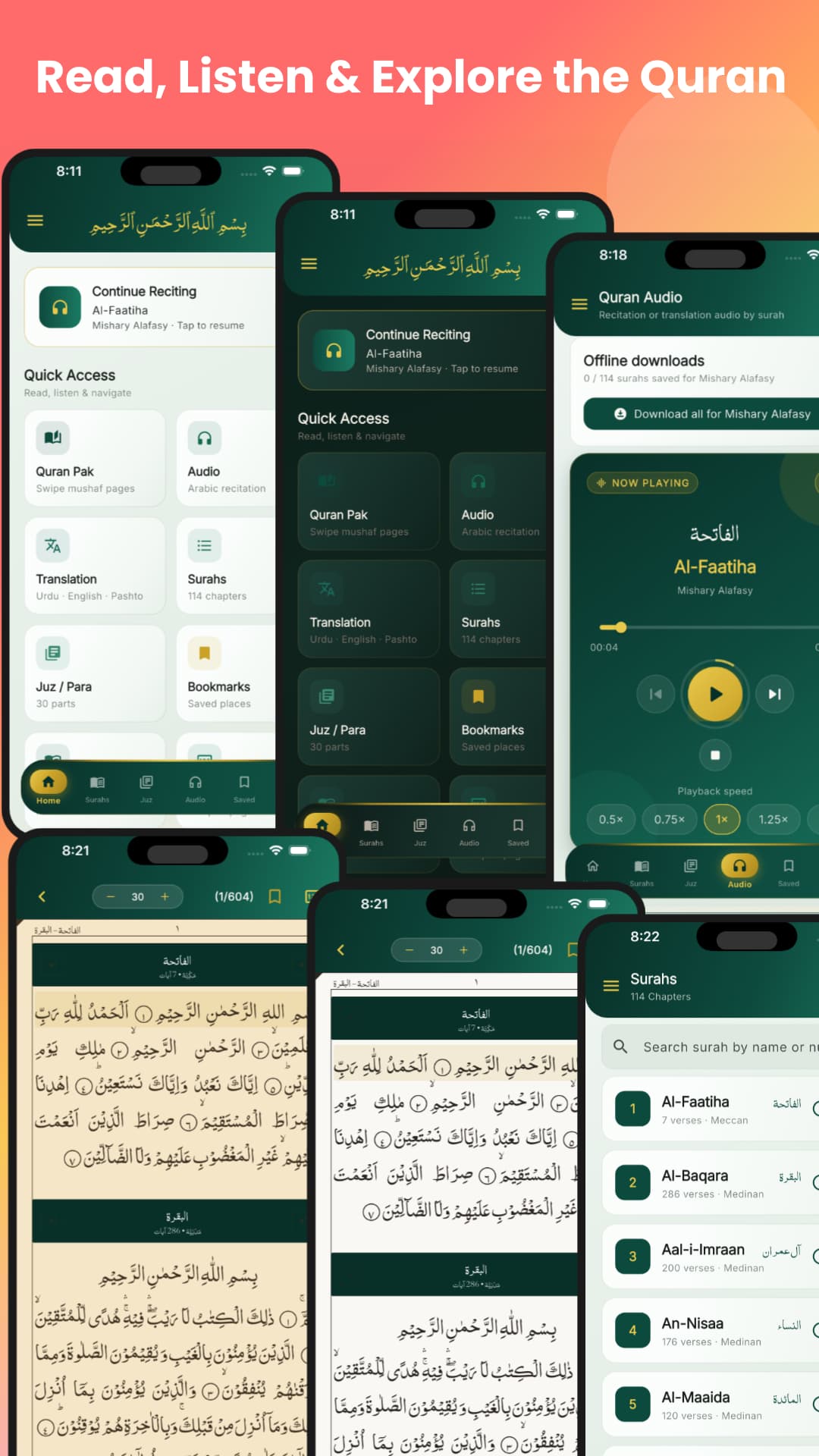 Holy Quran screenshot