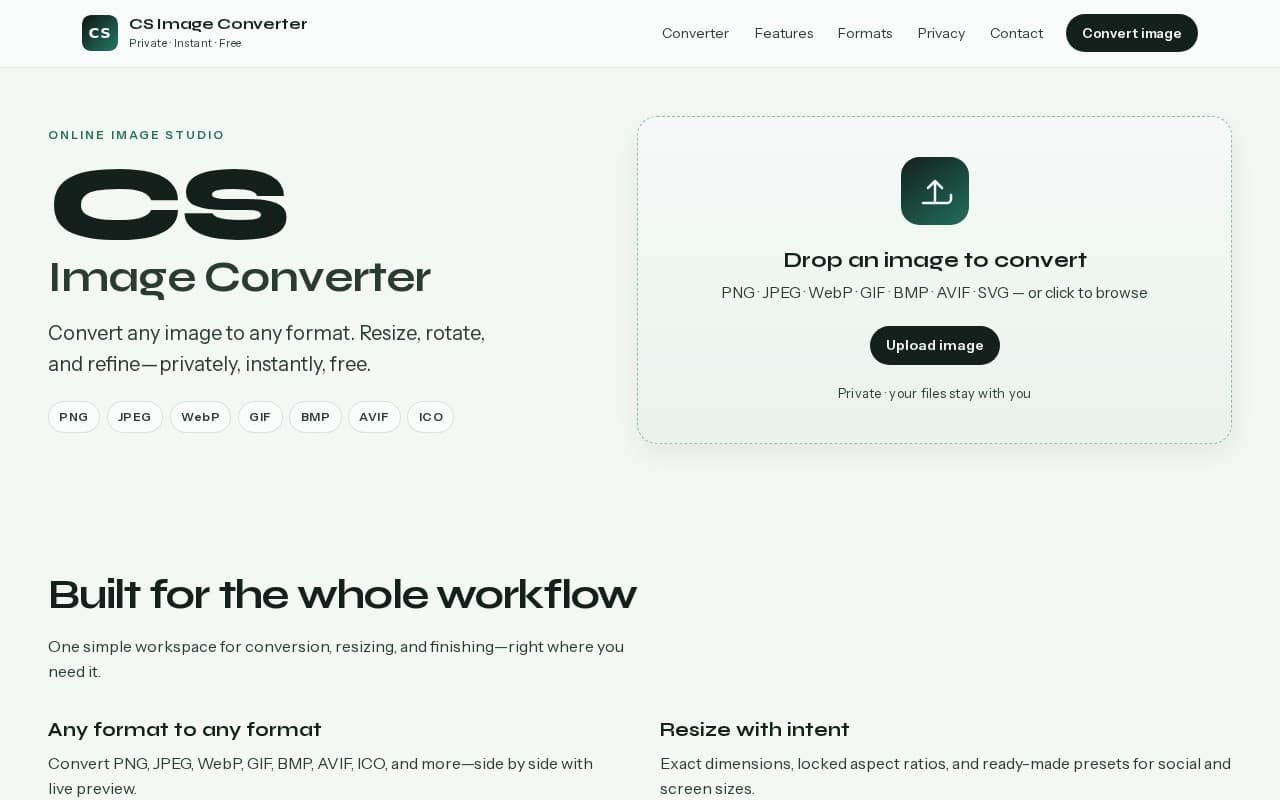 CS Image Converter screenshot